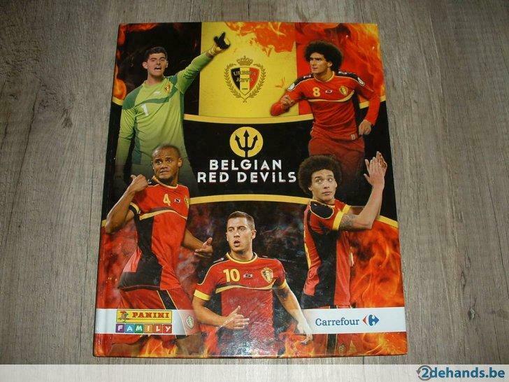 de rode duivels belgian red devils compleet panini, Enlèvement ou Envoi, Utilisé