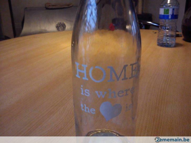 bouteilles en verre, Neuf