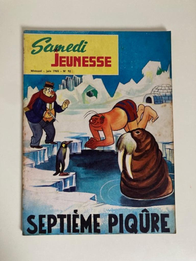 Néron et Cie - Samedi Jeunesse - La Septième piqûre, Livres, Envoi, Marc Sleen