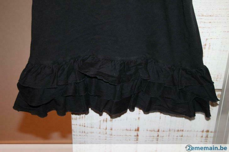 robe noire ikks xs ou 12 ans, Utilisé, Fille, Robe ou Jupe