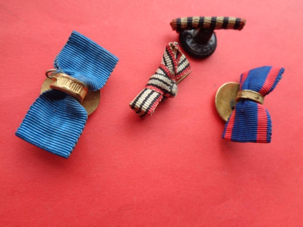 Originele knoopsgat medailles aan 4 euro / stuk, Verzamelen, Ophalen of Verzenden, Landmacht, Lintje, Medaille of Wings