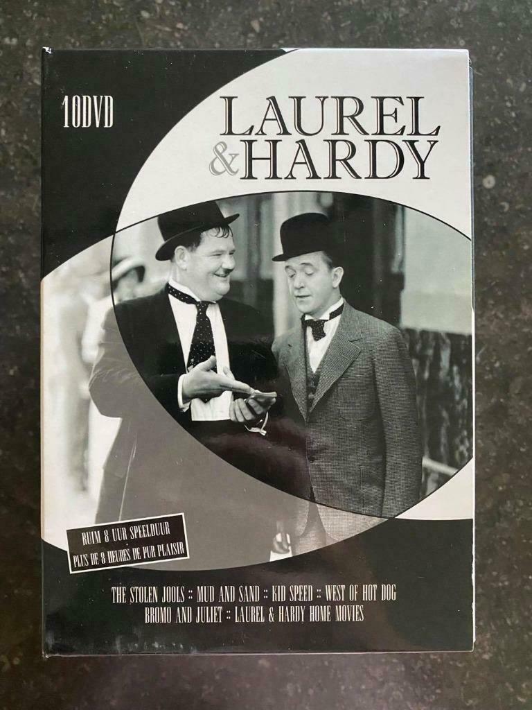 Coffret Laurel & Hardy 10 DVD, Tous les âges, Enlèvement ou Envoi, Comédie d'action, Coffret