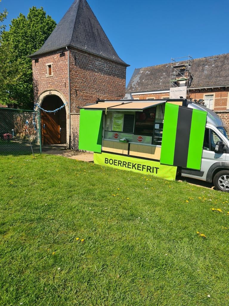 Mobiele frituur, Ophalen