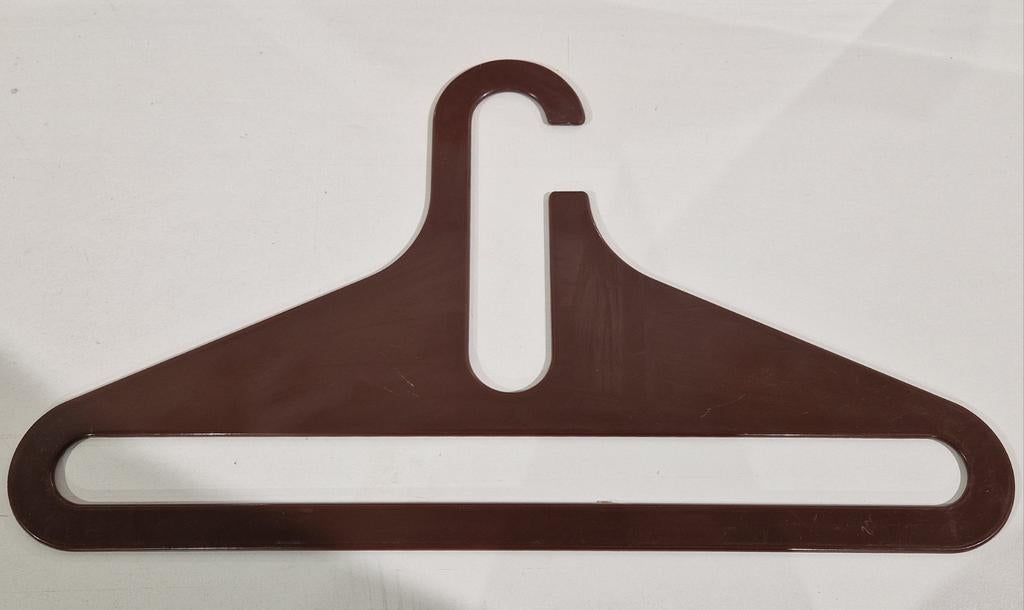Retro space age kleerhanger ,  chocolade bruin kleur , jaren, Kleding | Dames, Ophalen of Verzenden, Zo goed als nieuw, Kunststof