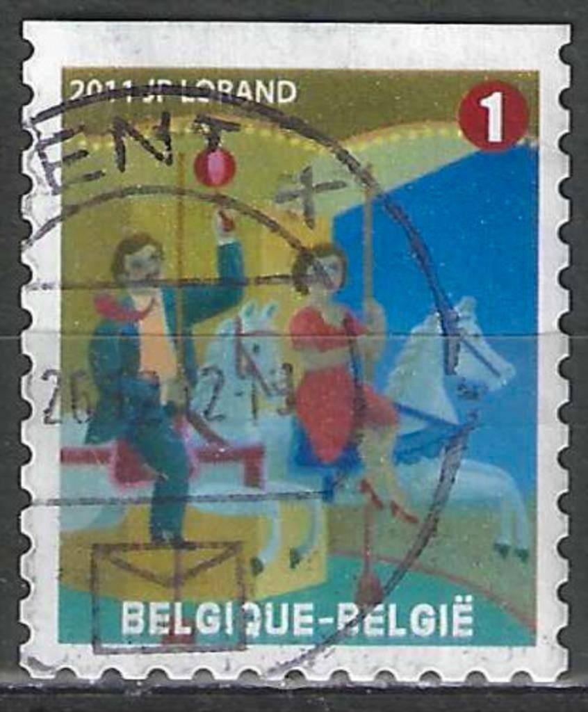 Belgie 2011 - Yvert 4098 /OBP 4117 - Op de Foor (ST), Verzenden, Gestempeld, Gestempeld