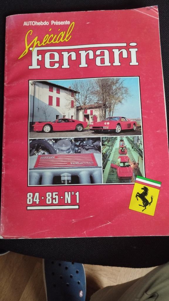 AUTOhebdo Special Ferrari 84-85 n1, Utilisé, Ferrari, Collectif, Envoi
