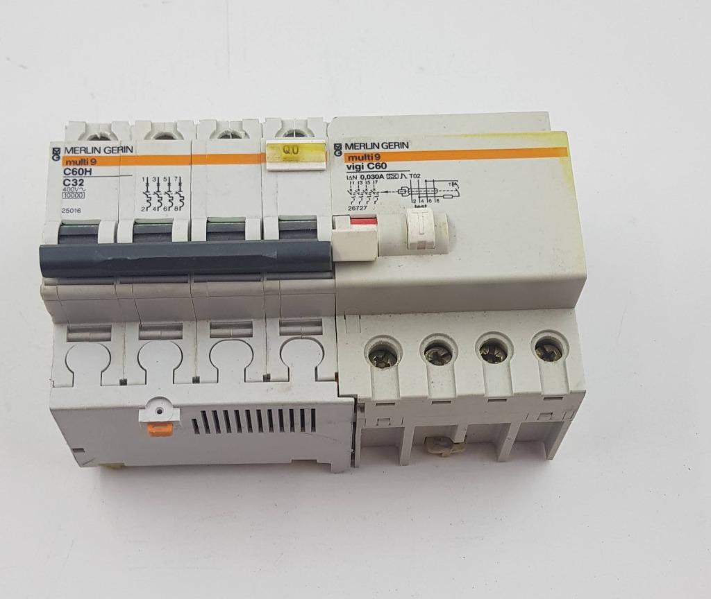 merlin differentieelschakelaar vigi 60 + Stroomverdeler - 3, Doe-het-zelf en Bouw, Elektriciteit en Kabels, Ophalen of Verzenden