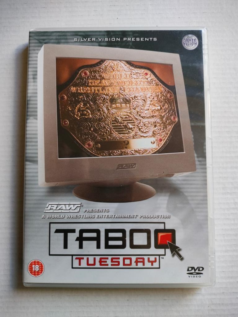 💪🏻 Wrestling DVD WWE Taboo Tuesday 2004 oktober 19, Cd's en Dvd's, Vanaf 16 jaar, Ophalen of Verzenden, Overige genres