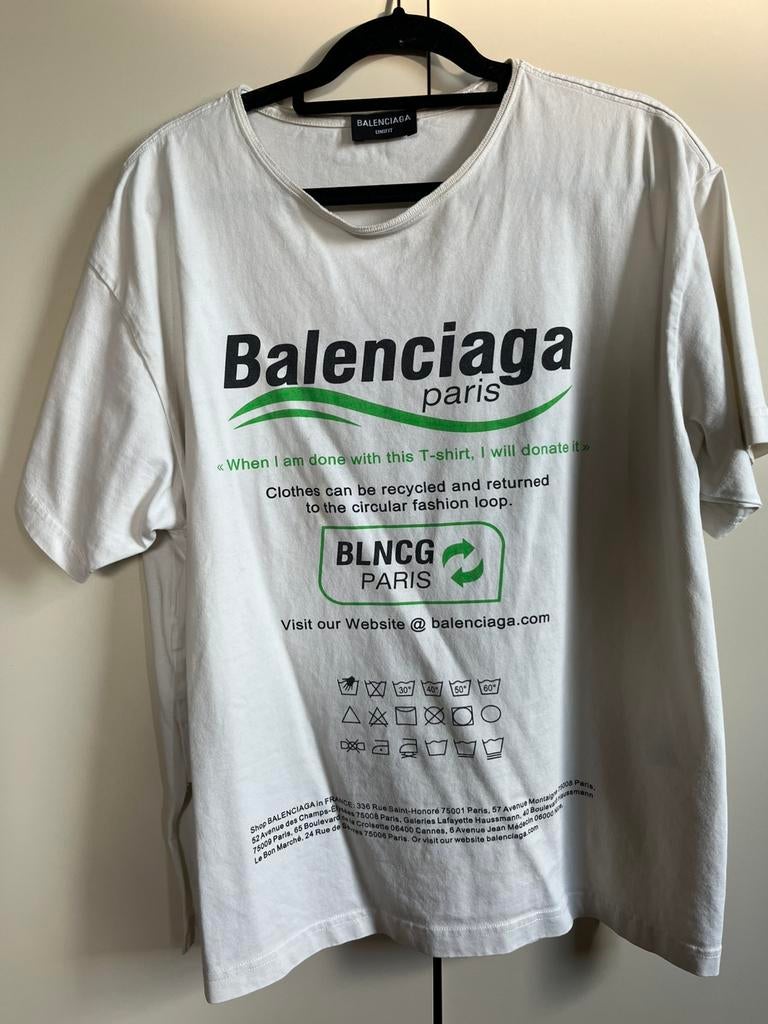 Balenciaga t-shirt, Kleding | Dames, Ophalen of Verzenden, Zo goed als nieuw, Maat 34 (XS) of kleiner