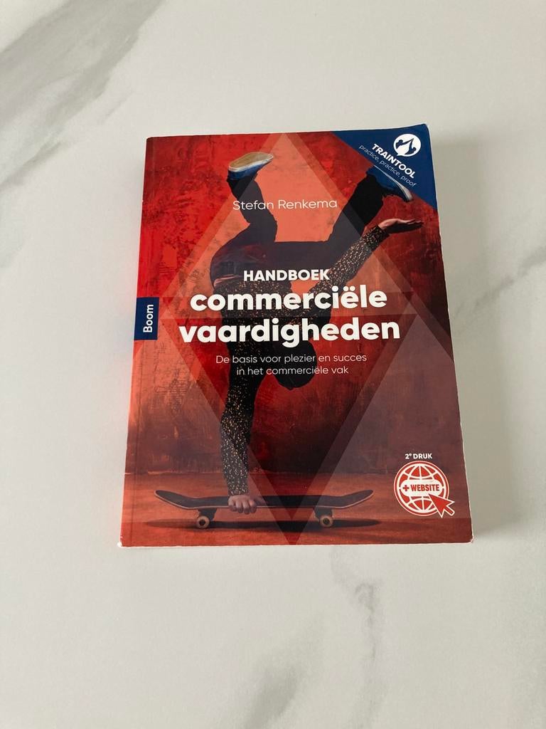Stefan Renkema - Handboek commerciële vaardigheden, Boeken, Ophalen, Stefan Renkema