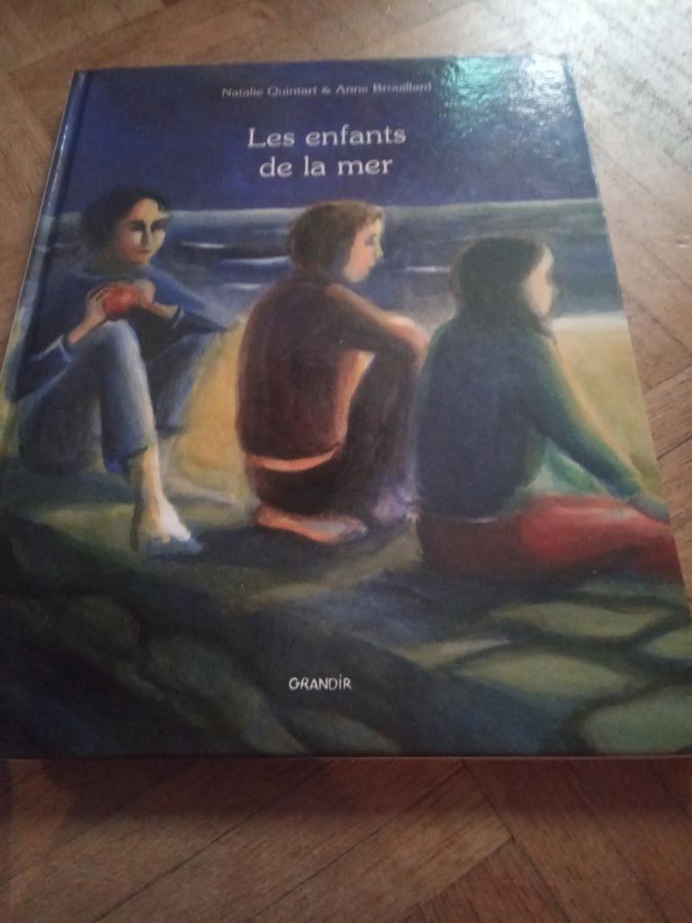Livre les enfants de la Mer Nathalie quintart Anne brouillar, Enlèvement ou Envoi