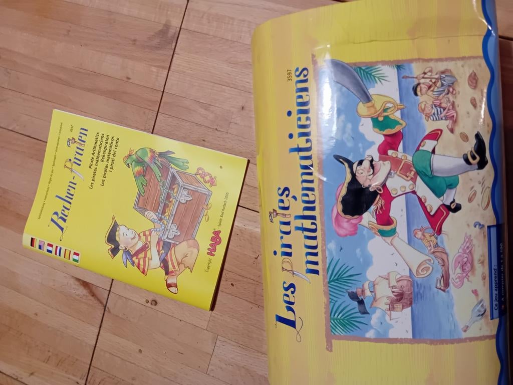 Les pirates mathématiciens,  jeu éducatif, Enlèvement ou Envoi, Comme neuf