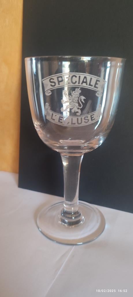 Oude bierglazen. SPECIAAL HET SLOT., Verzamelen, Biermerken, Zo goed als nieuw, Glas of Glazen, Overige merken