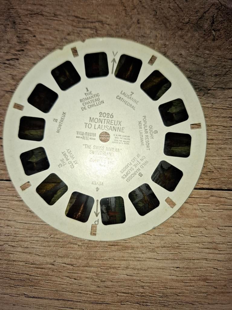 View-master : montreux to lausanne 2026, Verzamelen, Retro, Verzenden