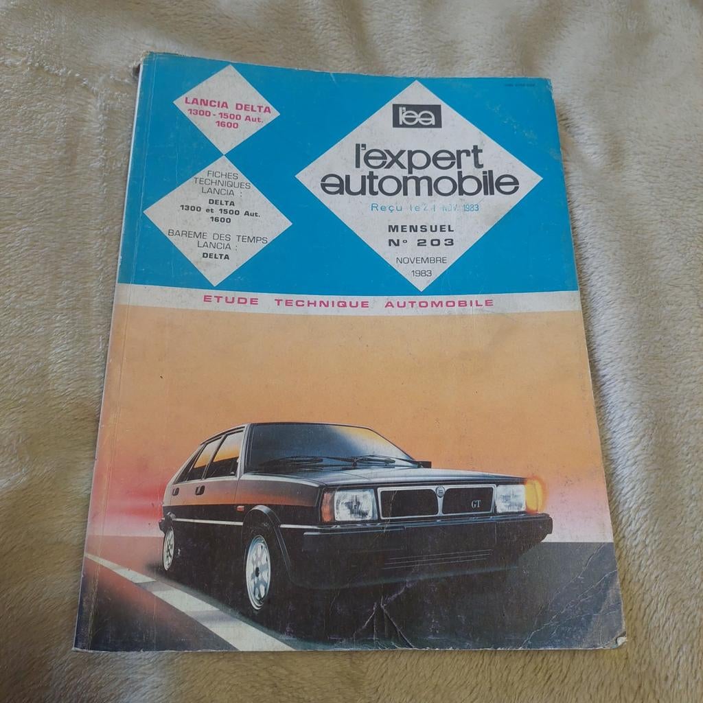 Lancia Delta - L'EA - L'expert automobile  n203, Enlèvement ou Envoi