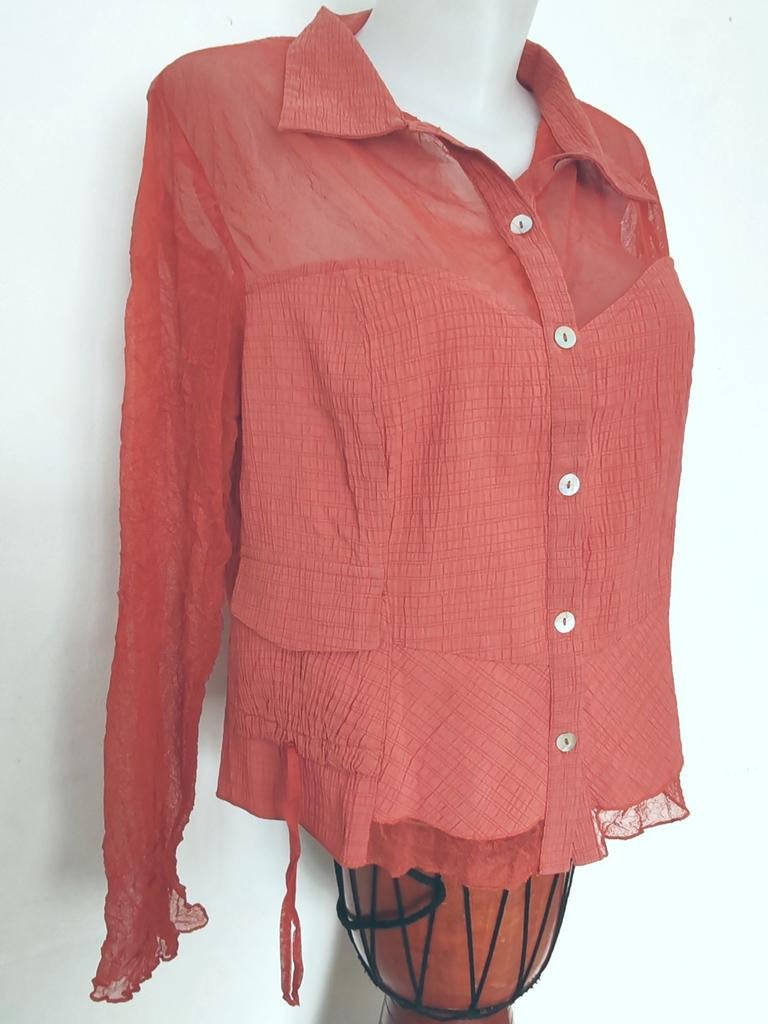 Jacqueline Riu shirt maat 5, Kleding | Dames, Ophalen of Verzenden, Zo goed als nieuw