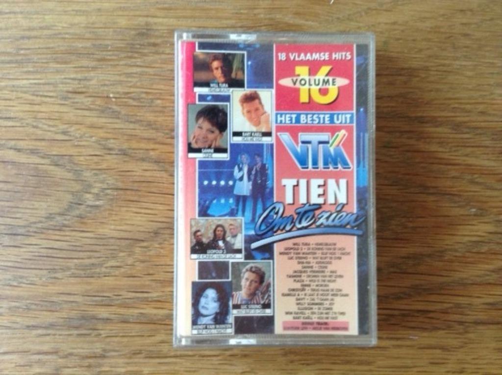 muziekcassette het beste uit tien om te zien 16, Cd's en Dvd's, Cassettebandjes, Ophalen of Verzenden, Nederlandstalig, 1 bandje