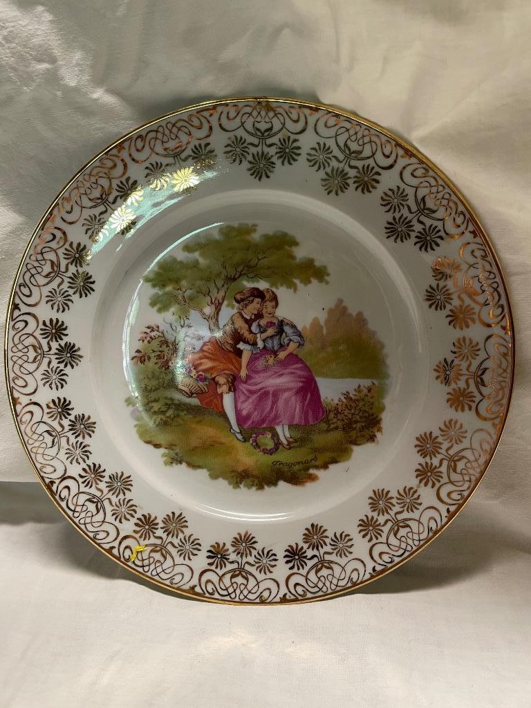 Porcelaine - assiette murale, Antiquités & Art, Enlèvement ou Envoi