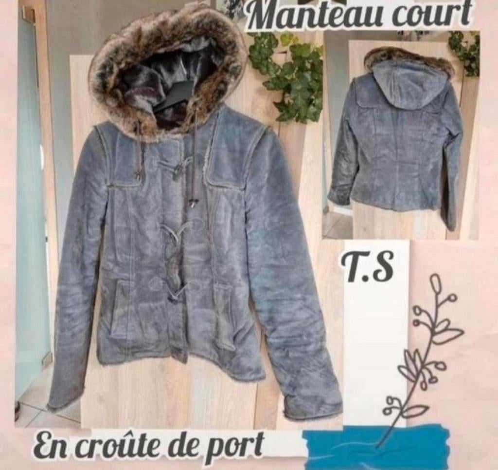 Veste d'hiver pour femme-gris-In Extenso-T.S, Ophalen of Verzenden, Maat 36 (S), Grijs, Gedragen