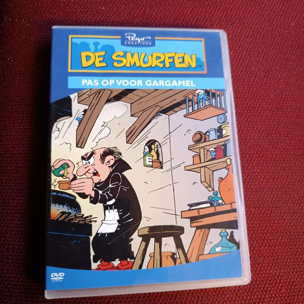 Dvd pas op voor Gargamel de smurfen, Enlèvement ou Envoi, Comme neuf