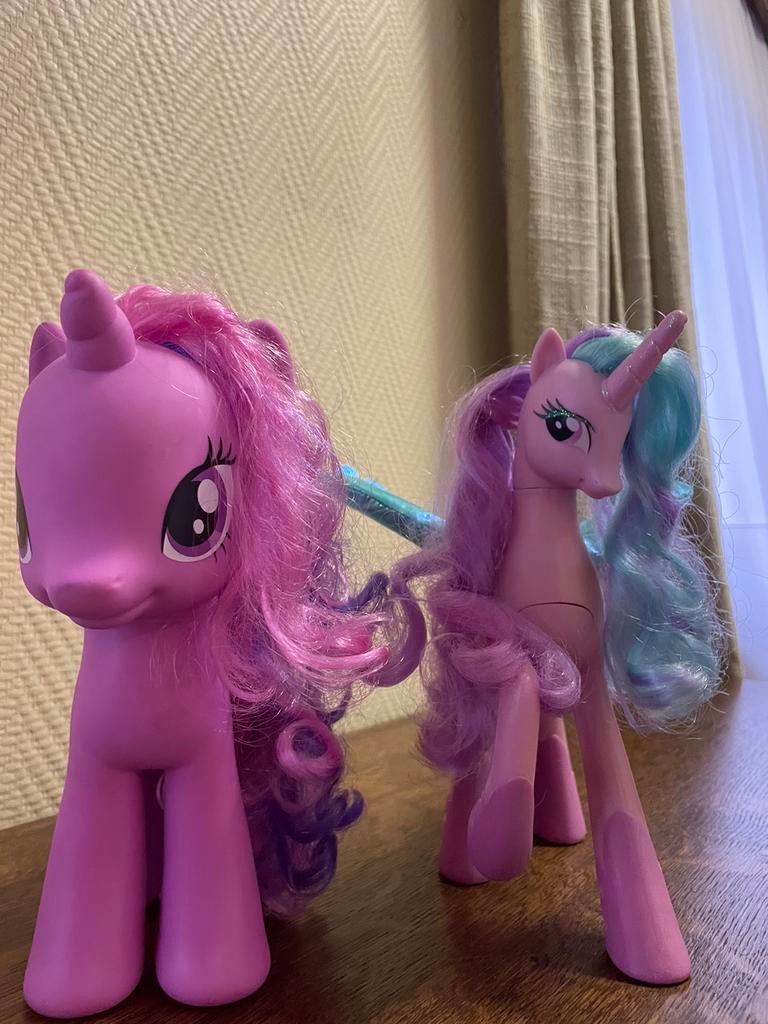 2 MY LITTLE PONY PAARDJES, Ophalen, Zo goed als nieuw