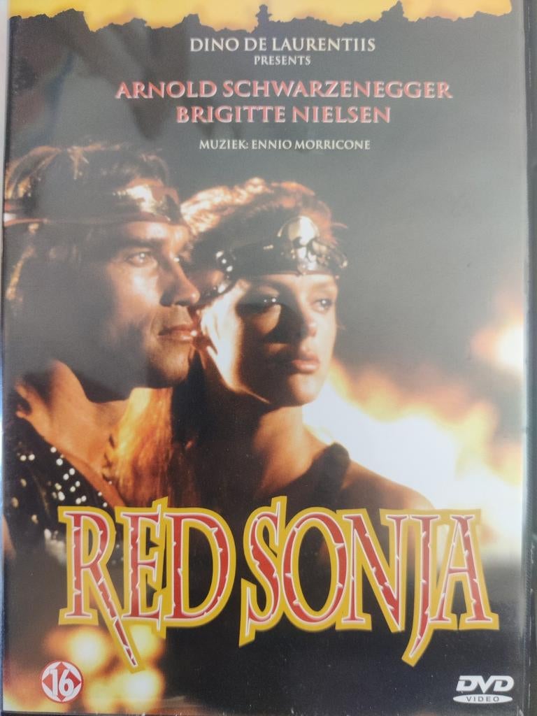 Red Sonja (1985) (Arnold Schwarzenegger) DVD, Enlèvement ou Envoi, Comme neuf