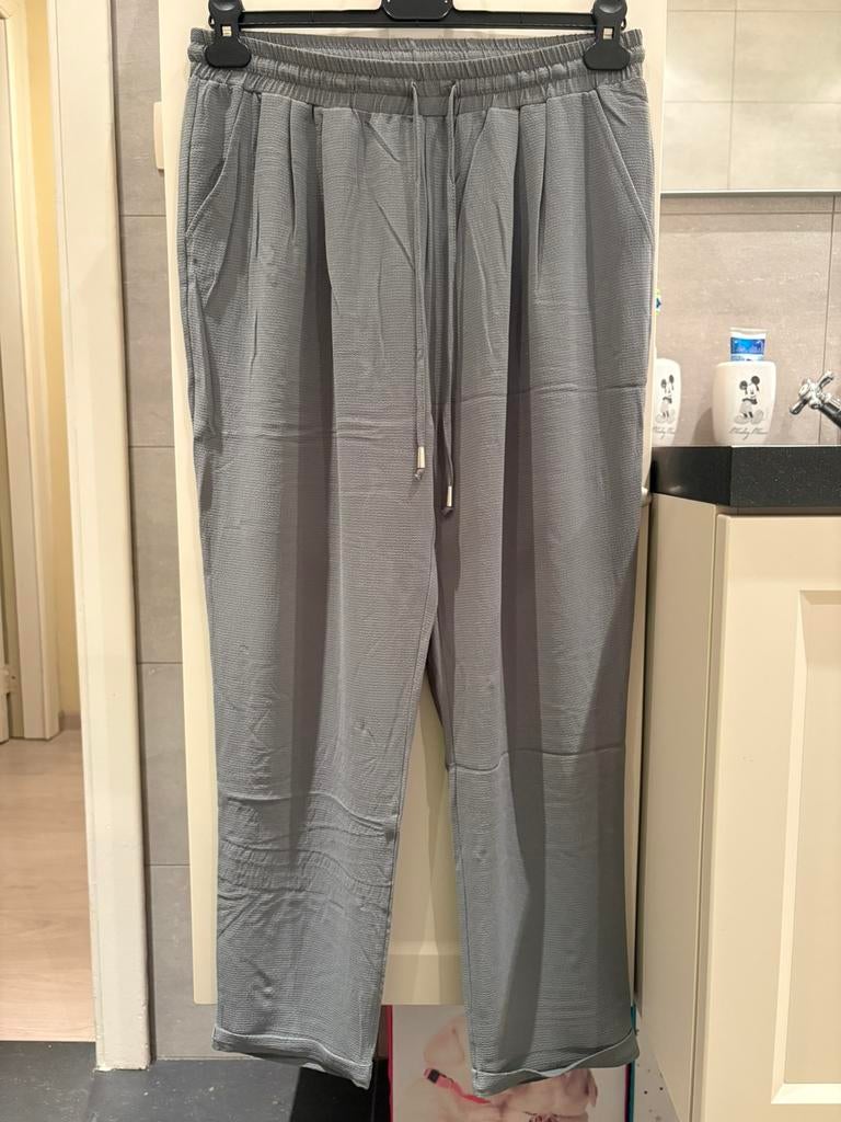 Nieuwe groene broek van Cassis (40)., Kleding | Dames, Cassis, Nieuw, Lang, Groen
