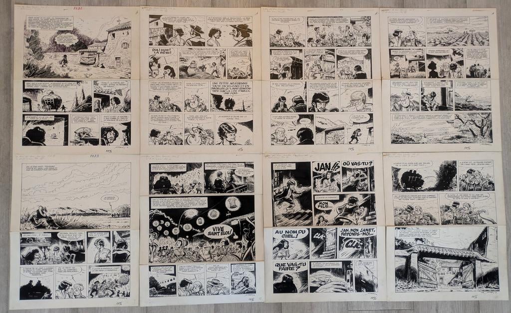 Mittéi - Série complète de l'Arlésienne, les deux auberges, Boeken, Stripverhalen, Complete serie of reeks, Ophalen, Zo goed als nieuw