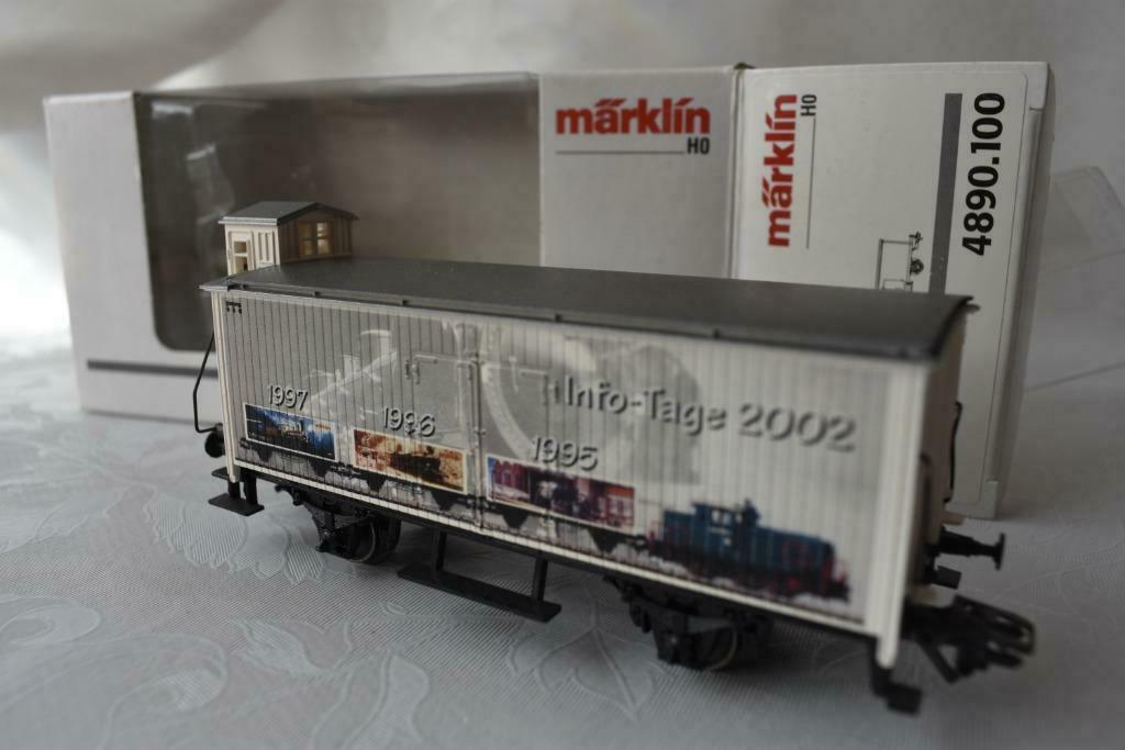 (2K)) Märklin HO wagon 2002704 "Info dagen 2002", Wisselstroom, Ophalen of Verzenden, Märklin, Nieuw