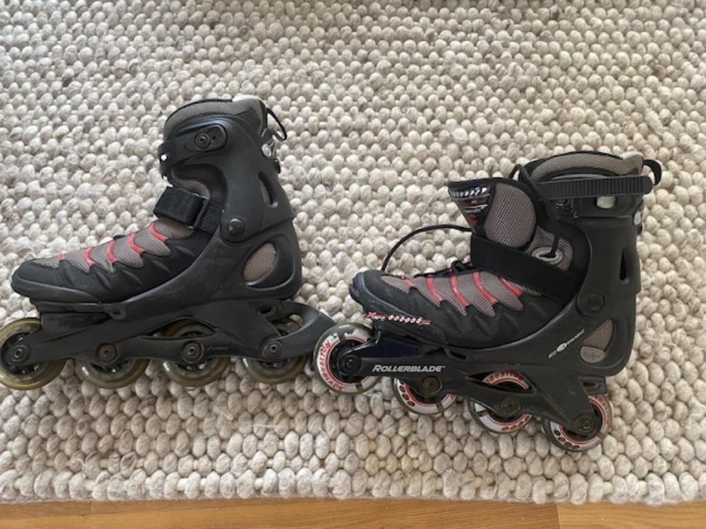Paar rolschaatsen, Ophalen, Gebruikt, Inline skates 4 wielen