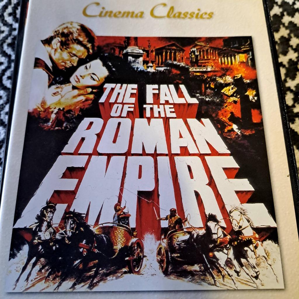 The fall of the roman empire 1964 dvd als nieuw krasvrij 2eu, Comme neuf, 1960 à 1980, À partir de 12 ans, Action et Aventure