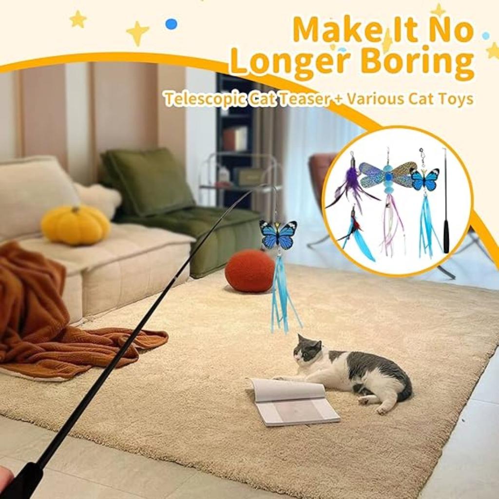 Ensemble de 37 jouets pour chats LIVRAISON RAPIDE ET GRATUIT, Animaux & Accessoires, Jouets pour chats, Neuf, -, -, Autres jouets