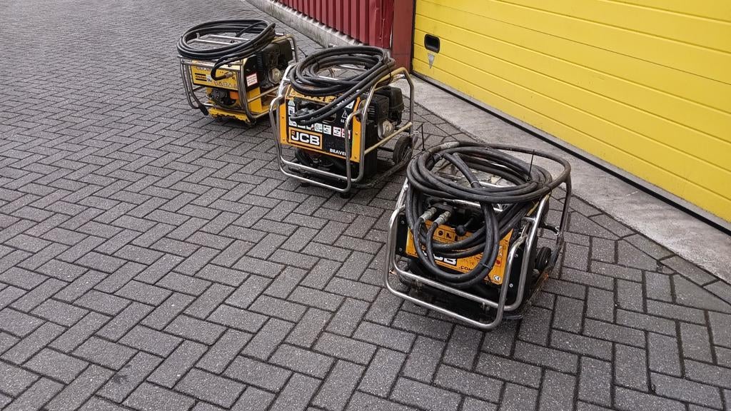 Atlas Copco / JCB hydraulische powerpack units, Ophalen, Zo goed als nieuw