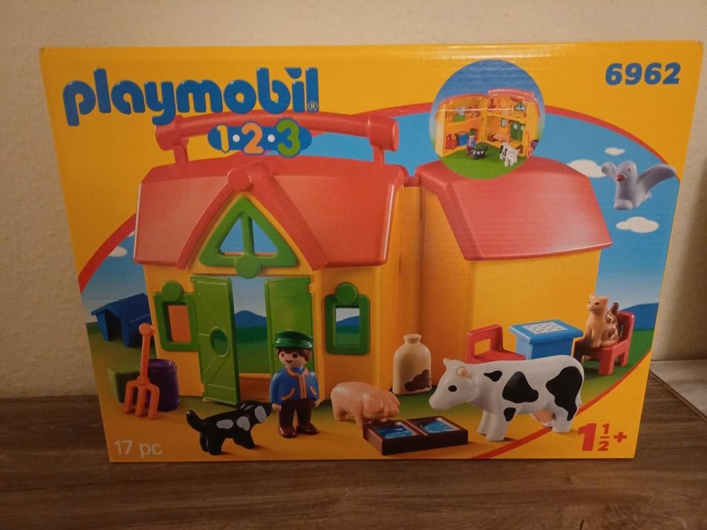 123 playmobil, Ophalen