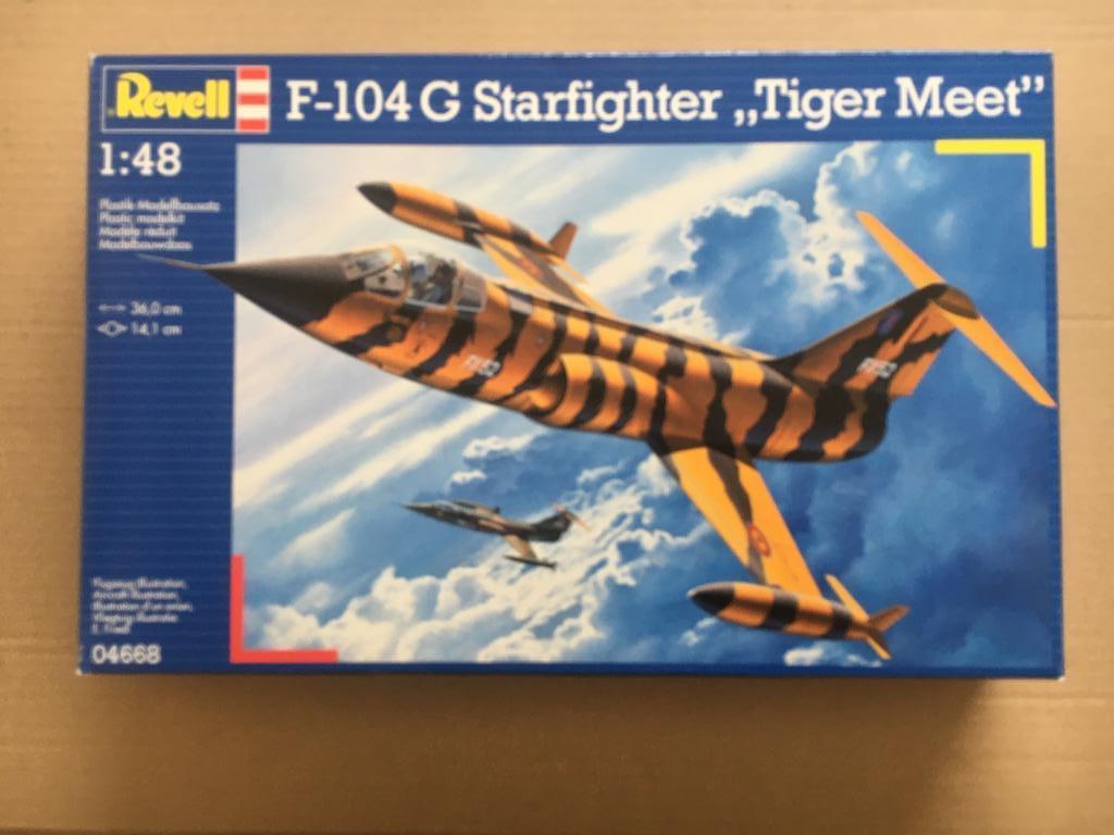 Modeldoos : F-104 G Starfighter “ Tigermeet” - Schaal 1:48, Neuf, Plus grand que 1:72, Enlèvement ou Envoi, Revell