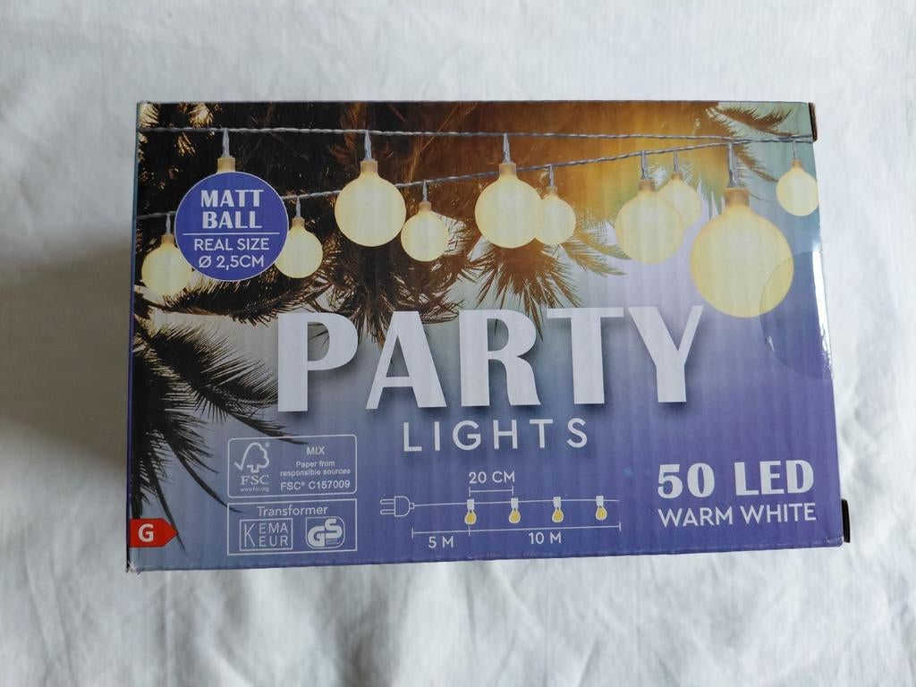 Feestverlichting 50 LED, Ophalen of Verzenden