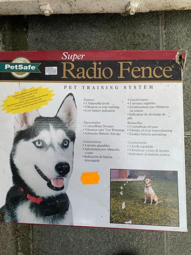 Onzichtbare omheining hond, Ophalen, Gebruikt