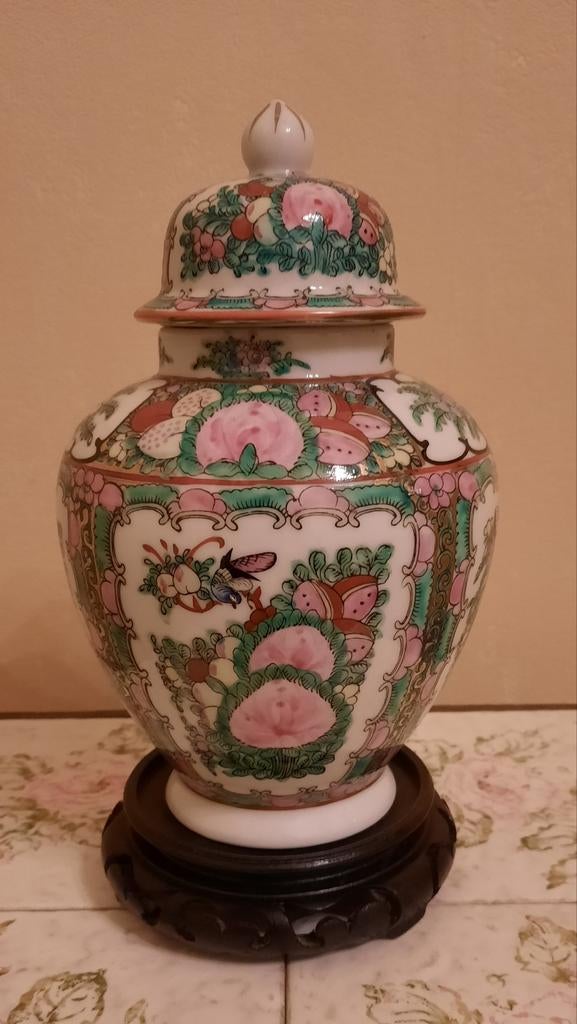 Vintage Chinese gemberpot, Ophalen