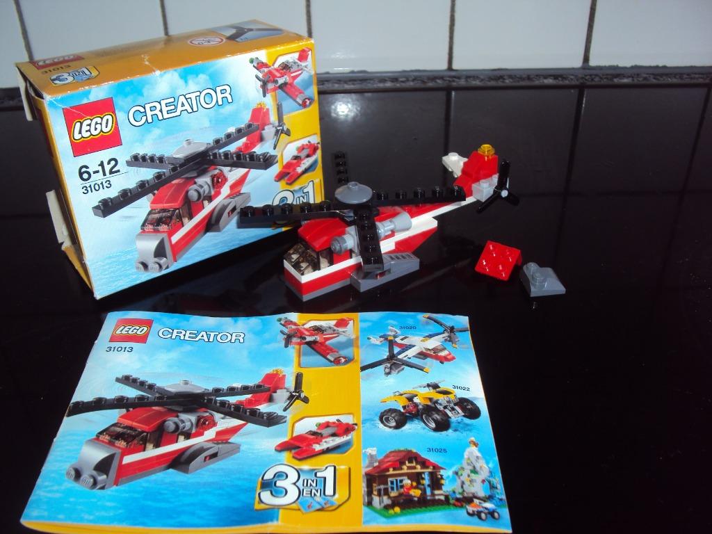 LEGO Creator Red Thunder - 31013*VOLLEDIG*, Enlèvement ou Envoi, Ensemble complet, Lego