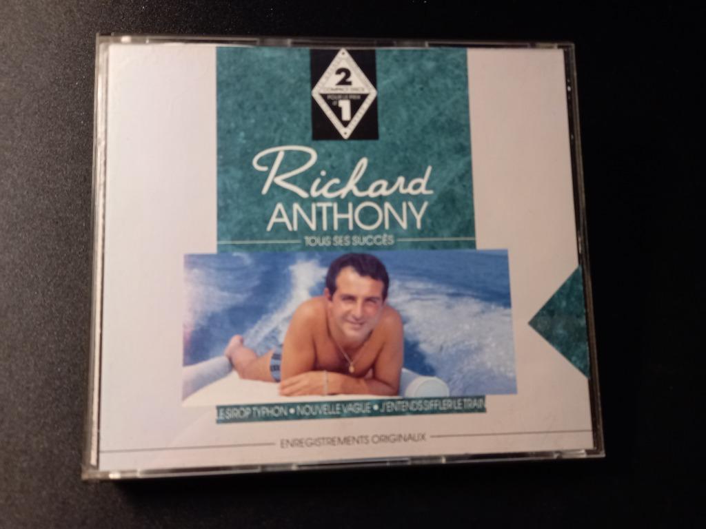 Richard Anthony ‎– Tous Ses Succès - 2 x Cd's, Ophalen of Verzenden, Zo goed als nieuw