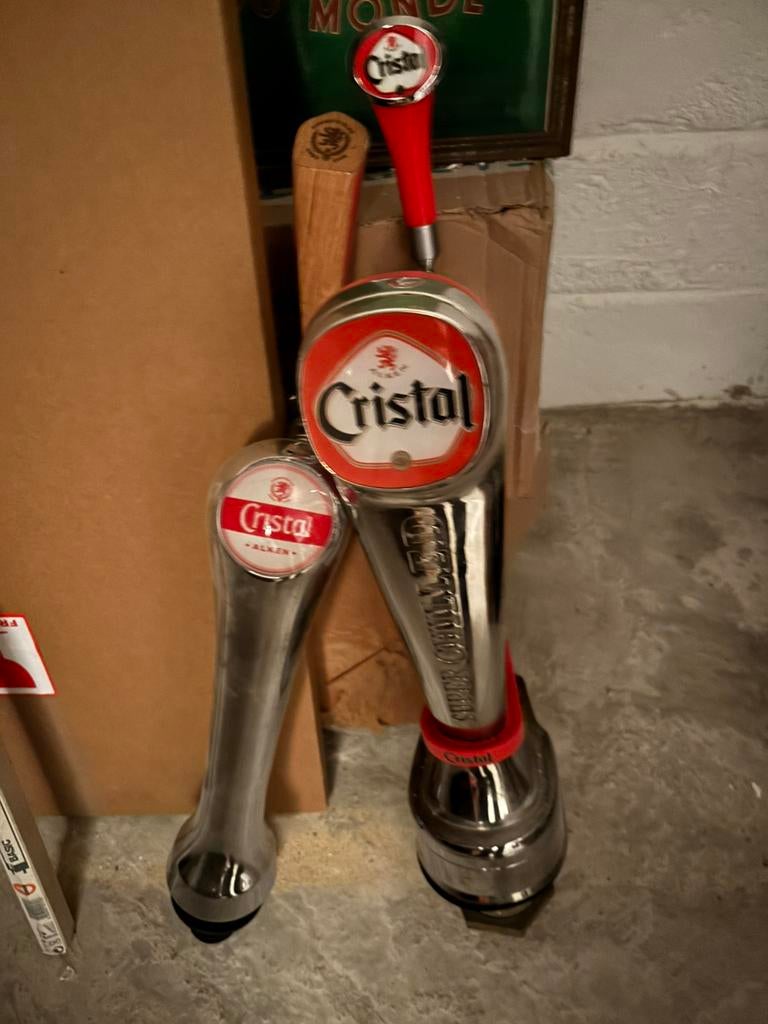 2 tapkranen cristal alken, Verzamelen, Ophalen, Zo goed als nieuw
