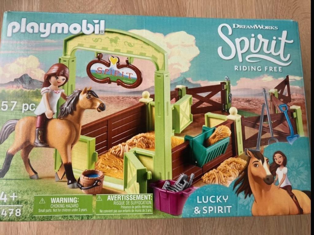 Playmobil spirit, Kinderen en Baby's, Ophalen, Gebruikt, Complete set