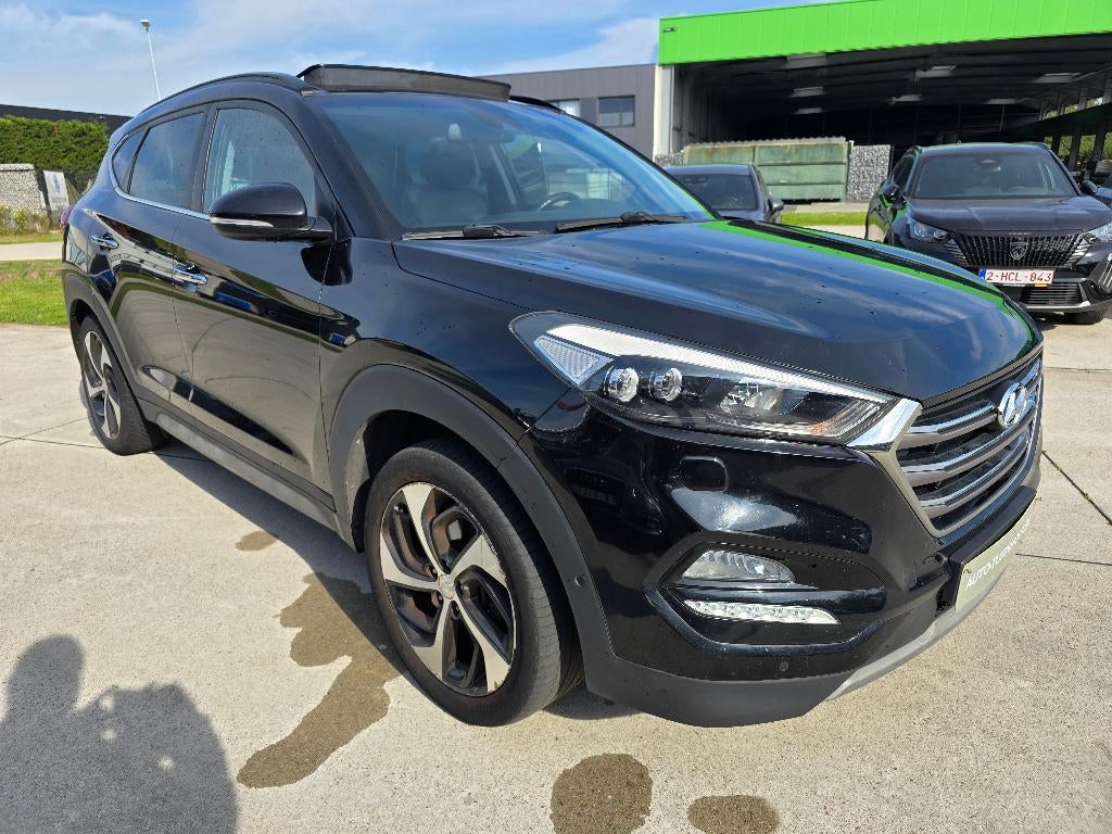 Hyundai Tucson 1.7 CRDI Automaat Navi, Pano + Garantie, Autos, Hyundai, Entreprise, Achat, Tucson, ABS, Caméra de recul, Airbags