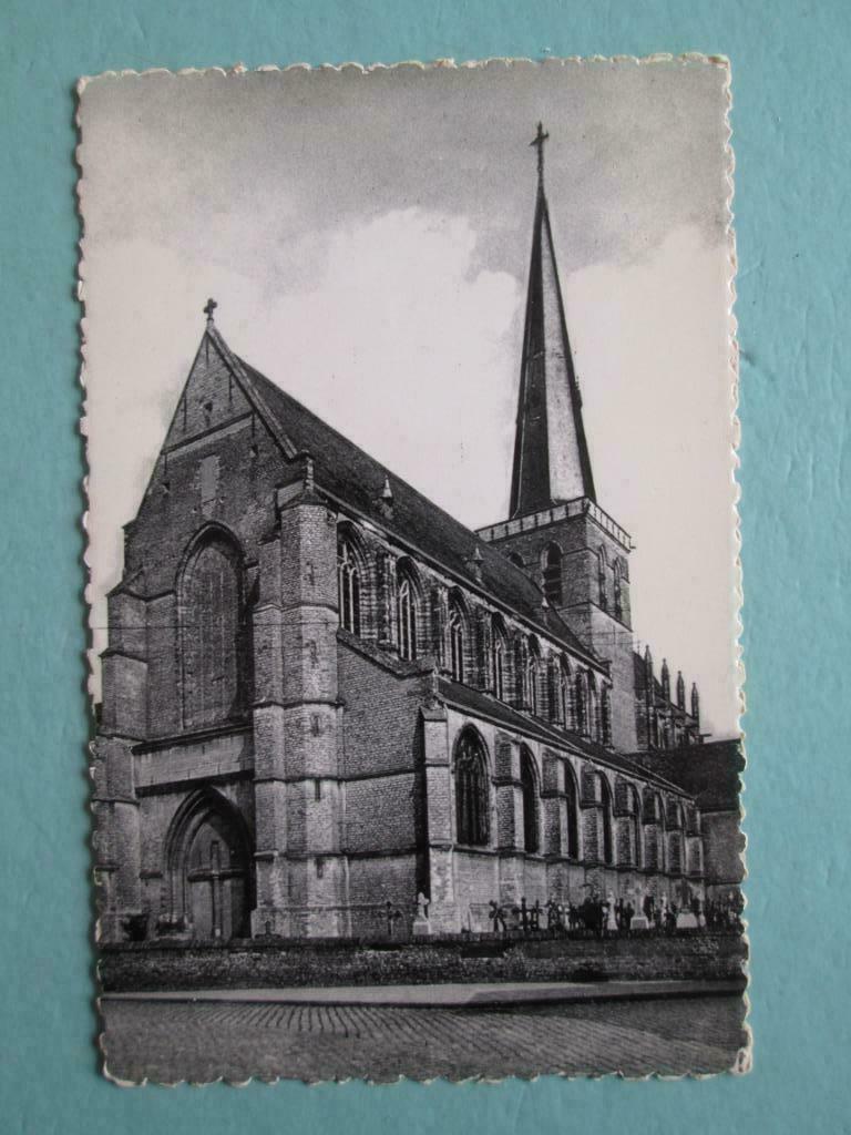oude postkaart van Herentals, Verzamelen, Verzenden