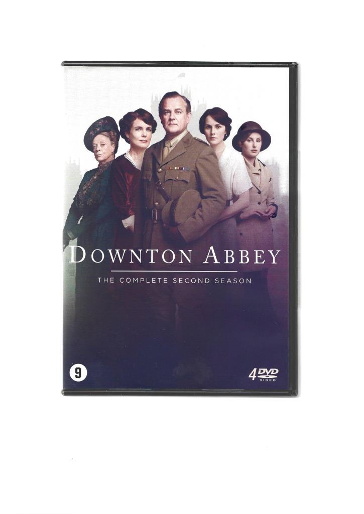 Downton Abbey - eerste, tweede seizoen en film, Verzenden, Gebruikt, Boxset