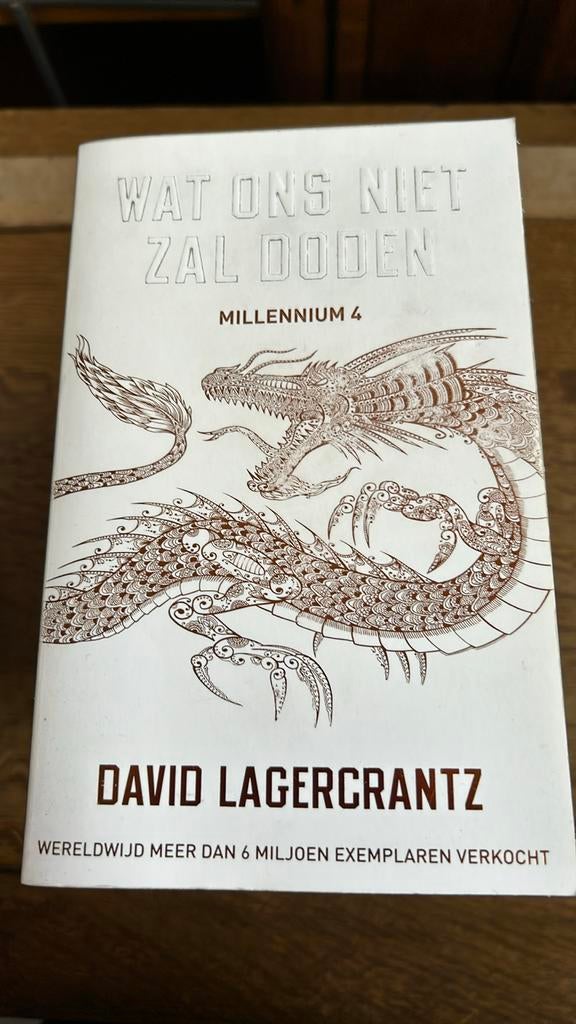 David Lagercrantz - Wat ons niet zal doden, Boeken, Zo goed als nieuw, David Lagercrantz, Ophalen of Verzenden