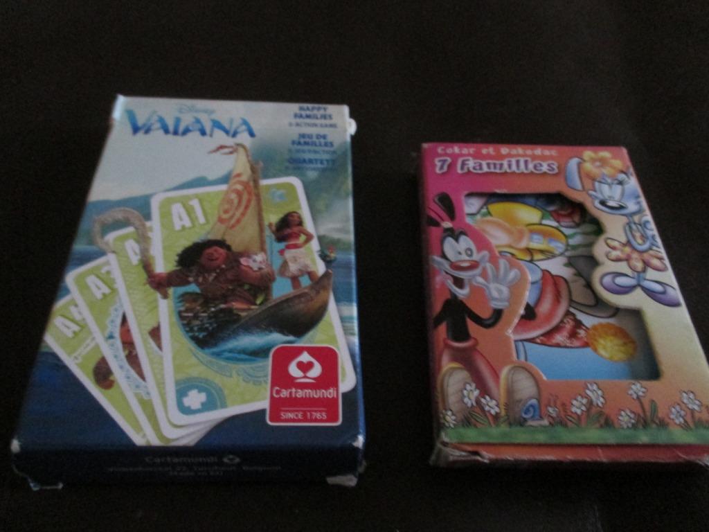 Jeu de cartes Disney Moana, Enlèvement ou Envoi, Utilisé