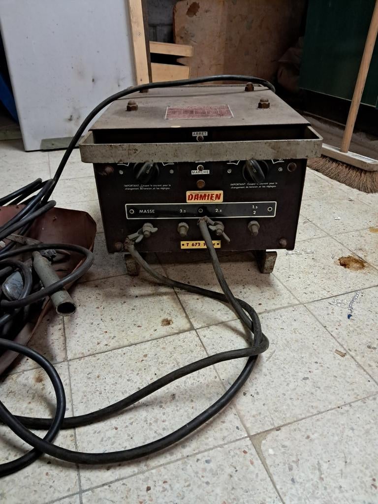 Laspost met elektrode tot 3,25, Enlèvement, Utilisé, 150 à 250 ampères, Électrodes