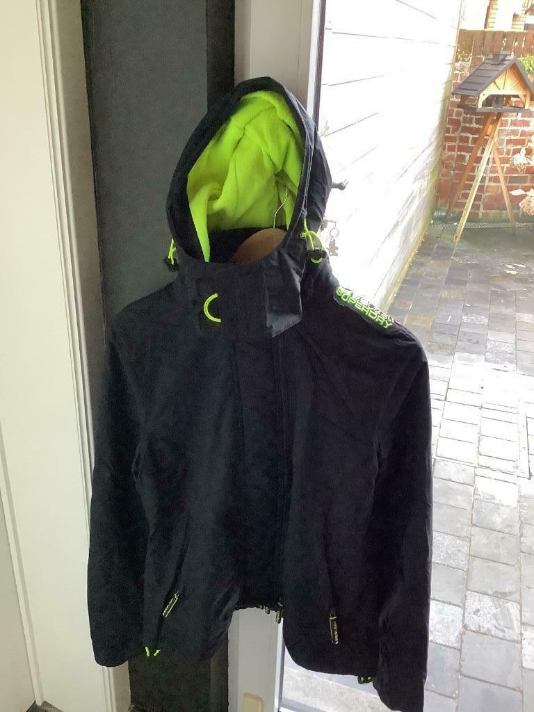 Jas Superdry, Maat 38/40 (M), Superdry, Zwart, Ophalen of Verzenden