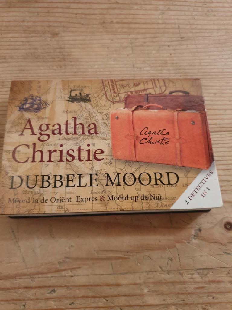 Agatha Christie - Dubbele moord  DWARSLIGGER Nr 66, Ophalen of Verzenden, Zo goed als nieuw, Agatha Christie